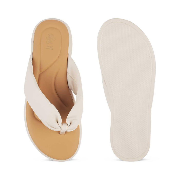 Niv Beige Women's Casual Platform Flats Tresmode