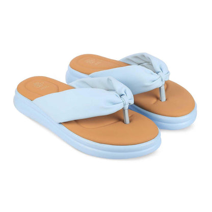 Niv Blue Women's Comfortable Platform Flats Tresmode