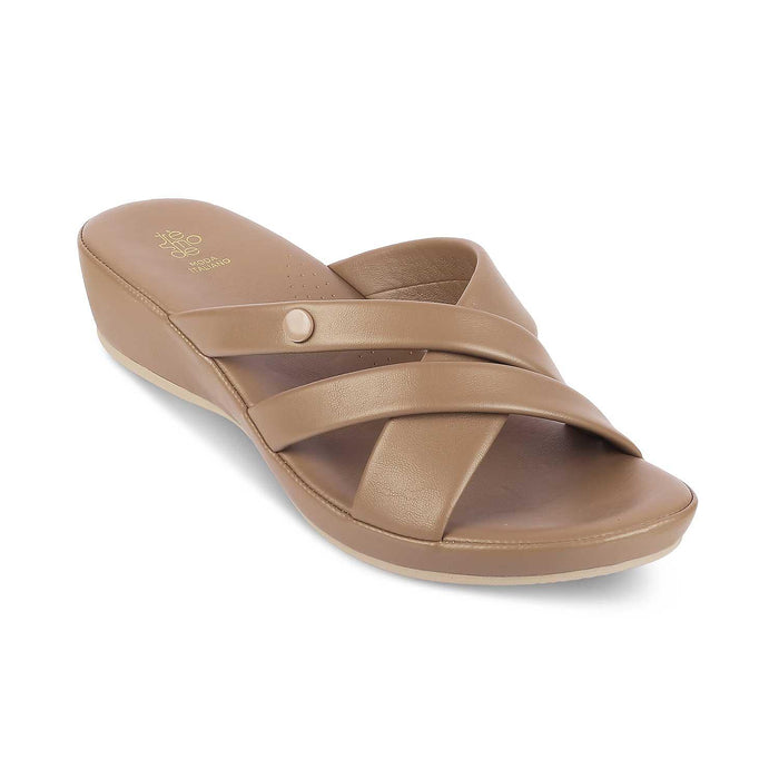 Ocomf Camel Women's 1.5-inch Platform Flats Tresmode