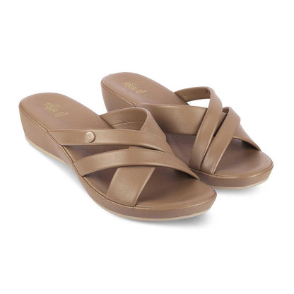 Ocomf Camel Women's Vegan-Friendly Platform Flats Tresmode