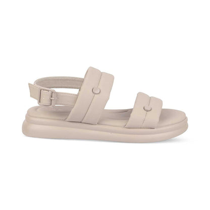 Sanform Grey Women's 1.5-inch Platform Flats Tresmode
