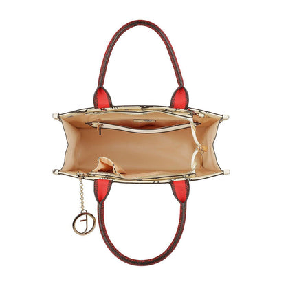 Tresmode Beige Womens HandBag With Detachable Straps