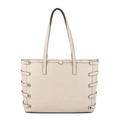 Tresmode Beige Vegan Friendly Leather Women’s HandBag