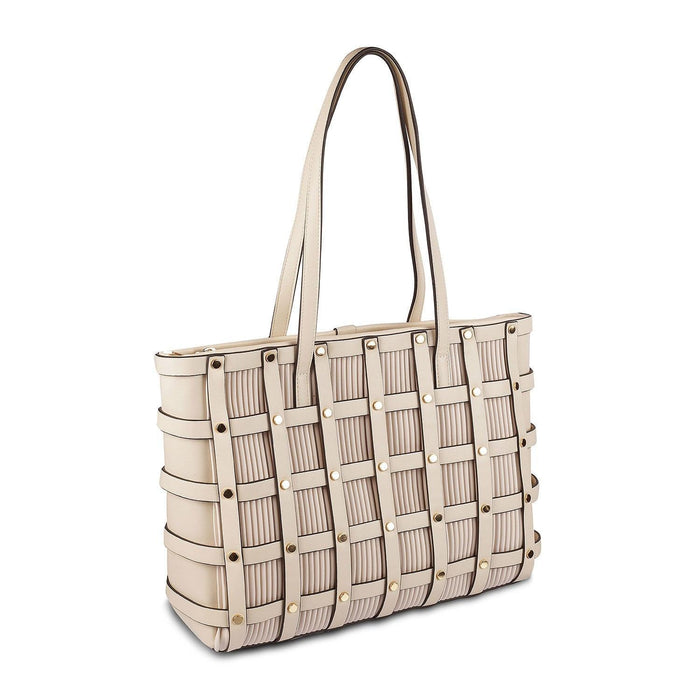 Tresmode Beige Women’s Zip Closure HandBag