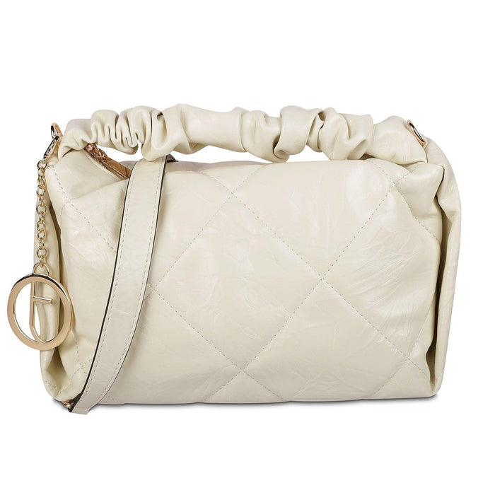 Tresmode Beige Vegan Friendly Leather Women’s Sling Bag