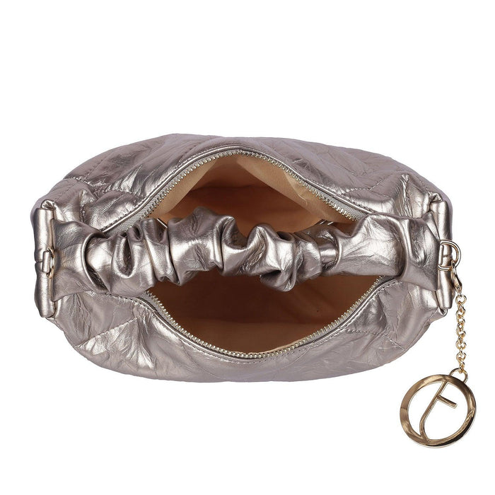 Tresmode Pewter Womens Sling Bag With Detachable Straps