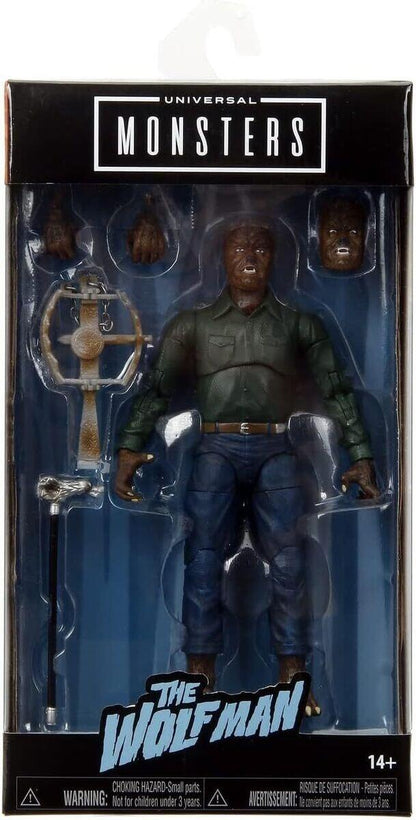 Universal Monsters 6 Inch Action Figure - The Wolf Man