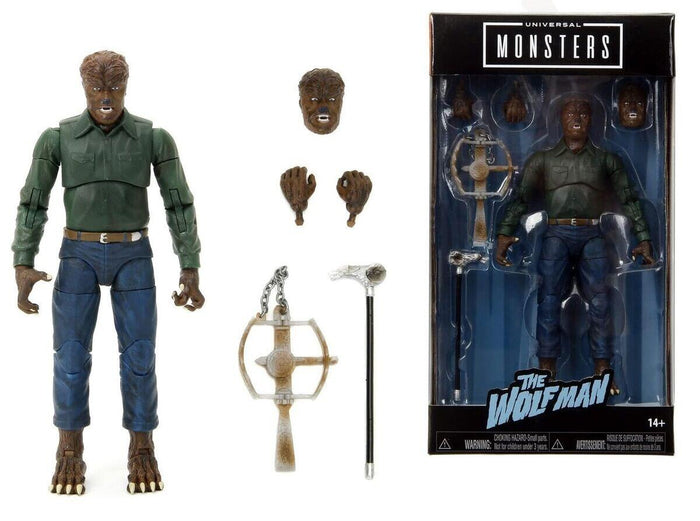 Universal Monsters 6 Inch Action Figure - The Wolf Man