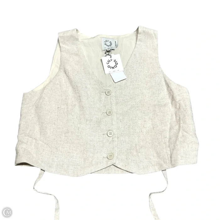 Vest Other By Molly Bracken In Cream, Size: M