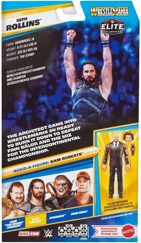 WWE Elite Wrestlemania Action Figure - Seth Rollins